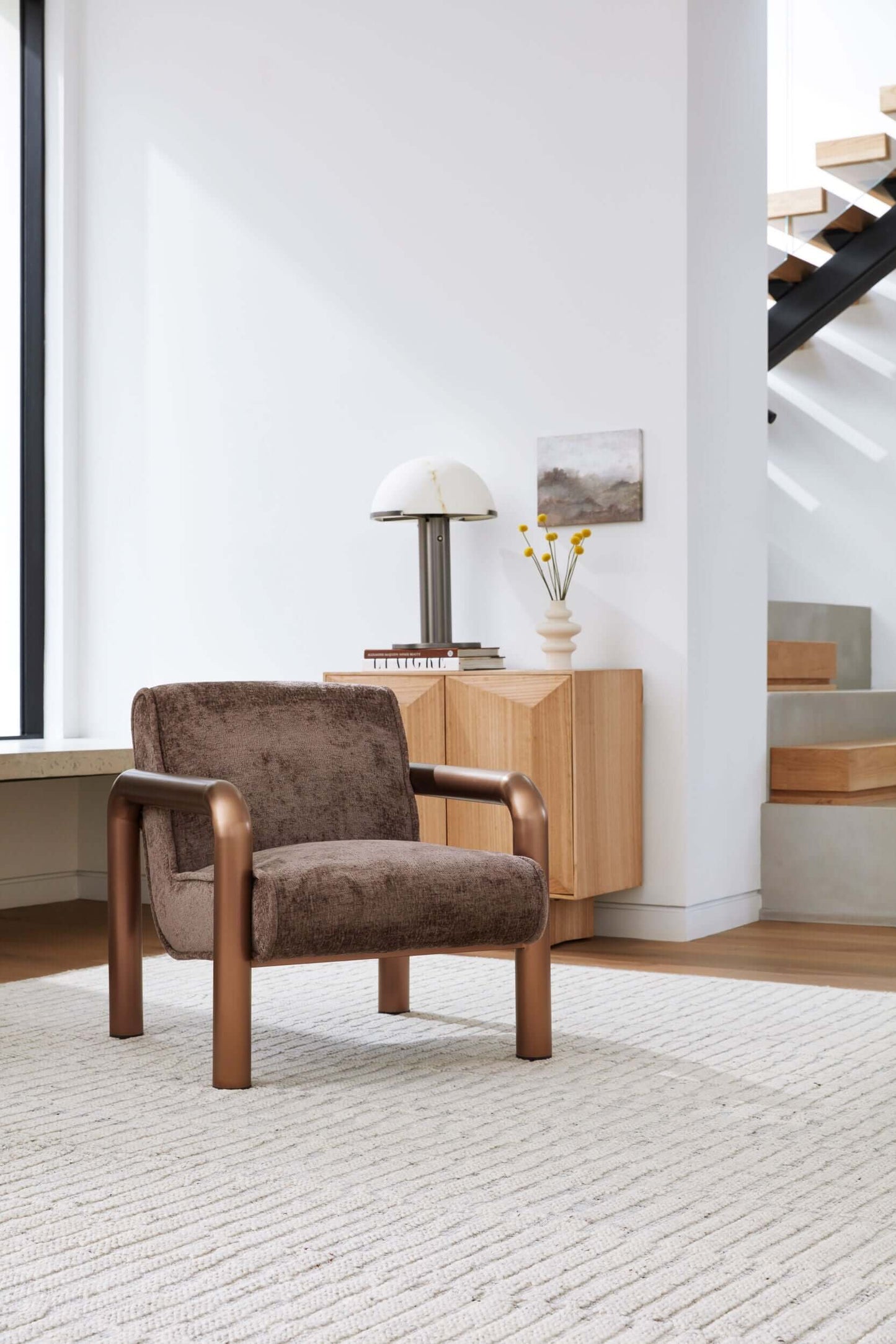Magnus MGUS-001 31"H x 30"W x 33"D Accent Chair- front view