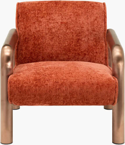 Magnus MGUS-002 31"H x 30"W x 33"D Accent Chair- front view with white background