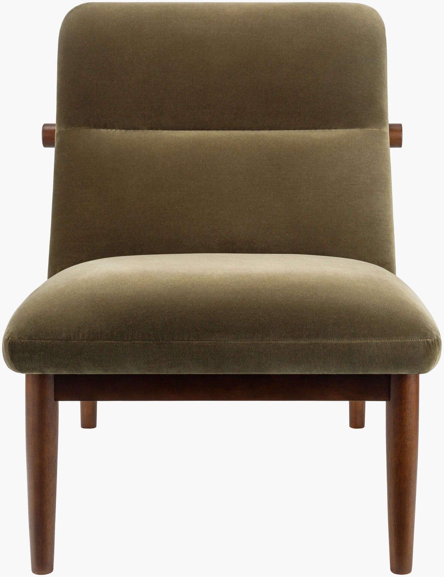 Marsick MSK-002 35"H x 29"W x 34"D Accent Chair- front view with white background