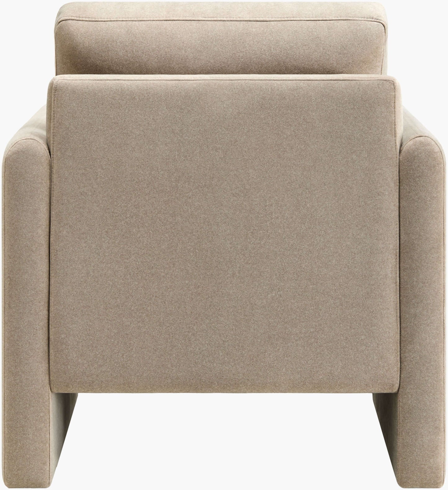 Niya NIYA-001 33"H x 31"W x 35"D Accent Chair- back view
