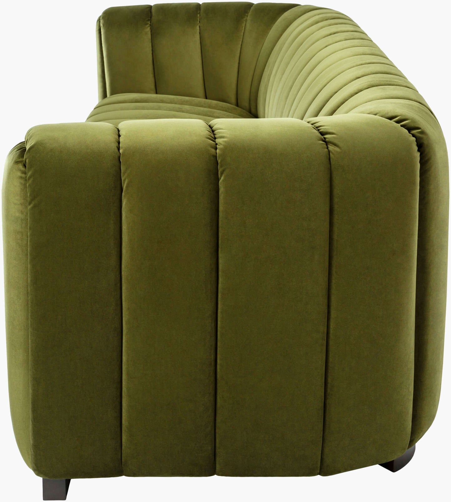 Brionne NNE-001 30"H x 94"W x 38"D Sofa- side view