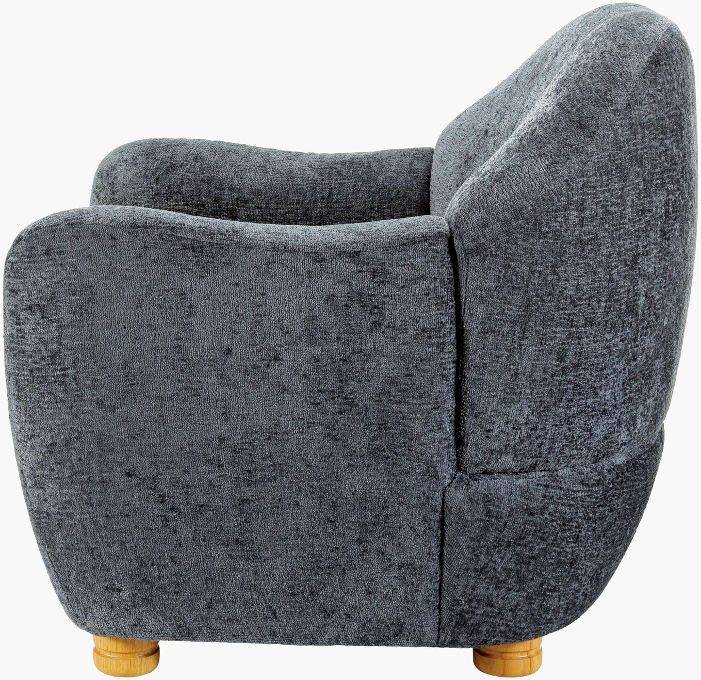 Perch PEH-002 32"H x 33"W x 36"D Accent Chair- side view