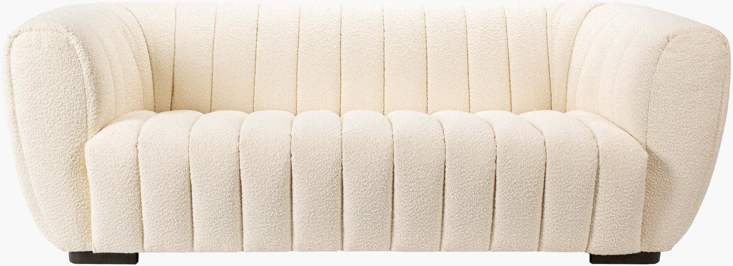 Rochelle ROH-001 30"H x 87"W x 38"D Sofa- front view with white background