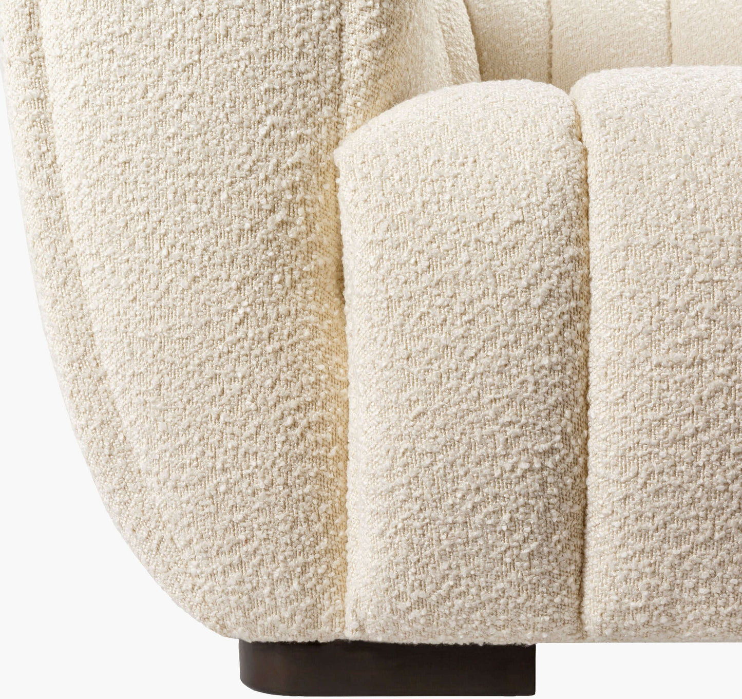 Rochelle ROH-001 30"H x 87"W x 38"D Sofa- foot view