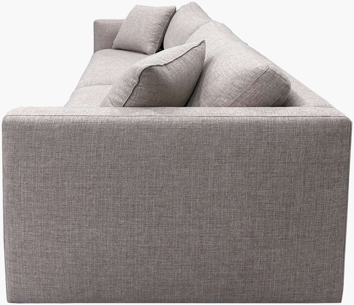Parley RPY-001 33"H x 110"W x 40"D Sofa-side view