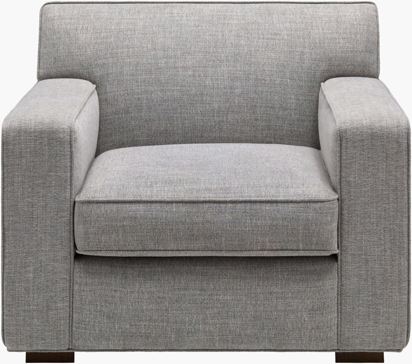 Smith SMH-002 31"H x 38"W x 36"D Accent Chair- front view with white background