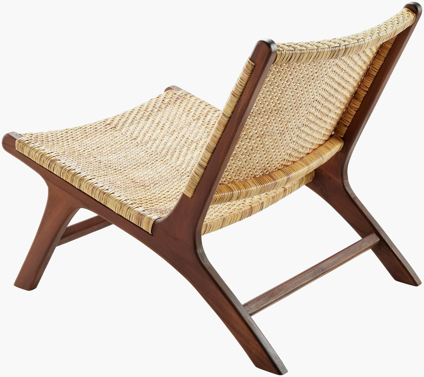 Shisho SSH-001 28"H x 26"W x 32"D, 28"H x 26"W x 32"D Accent Chair- back and side view