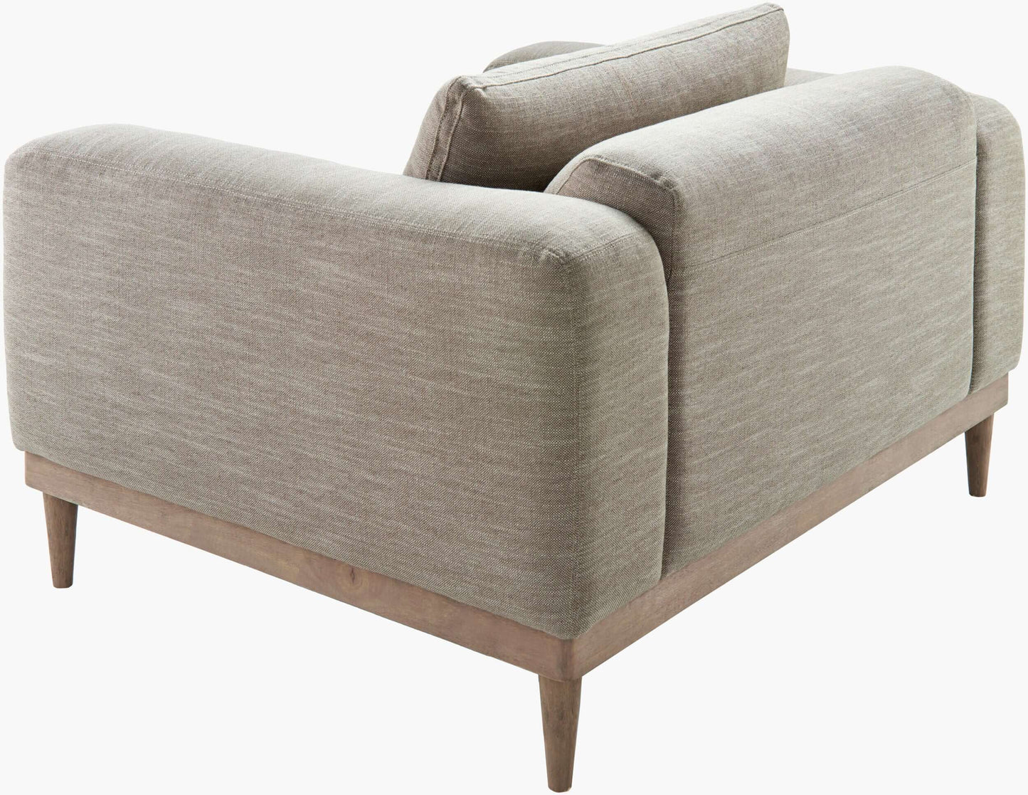 Strattan STAN-002 38"H x 54"W x 40"D Accent Chair- back and side view