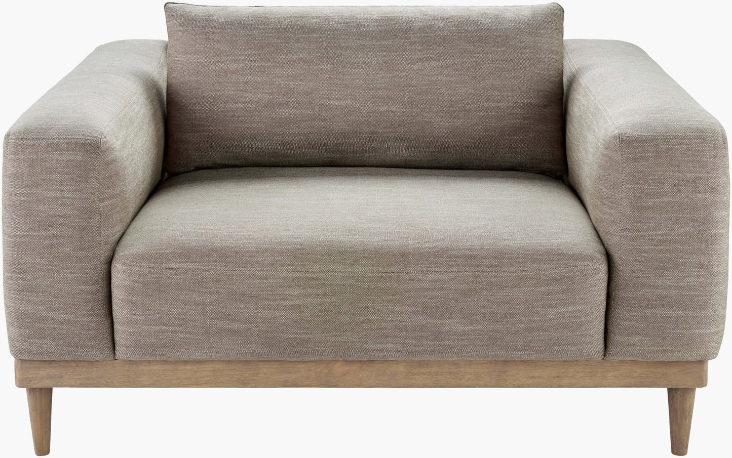 Strattan STAN-002 38"H x 54"W x 40"D Accent Chair- front view with white background