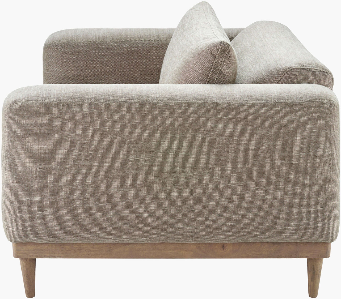 Strattan STAN-002 38"H x 54"W x 40"D Accent Chair- side view