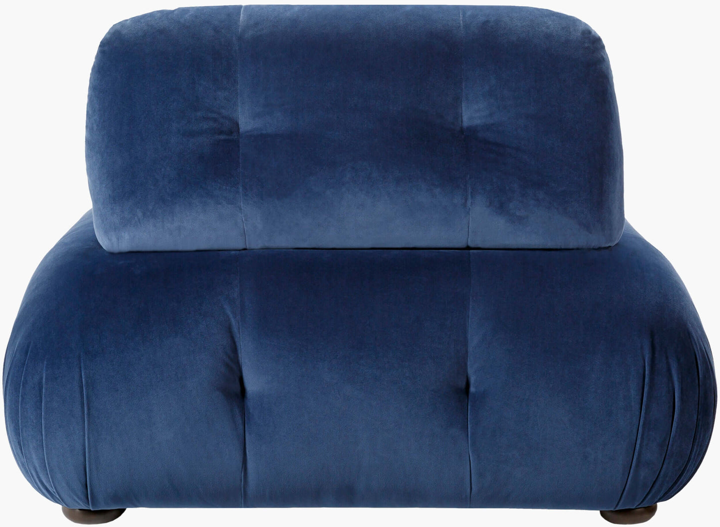 Rouen UEN-001 18"H x 44"W x 44"D Modular Chair- front view with white background