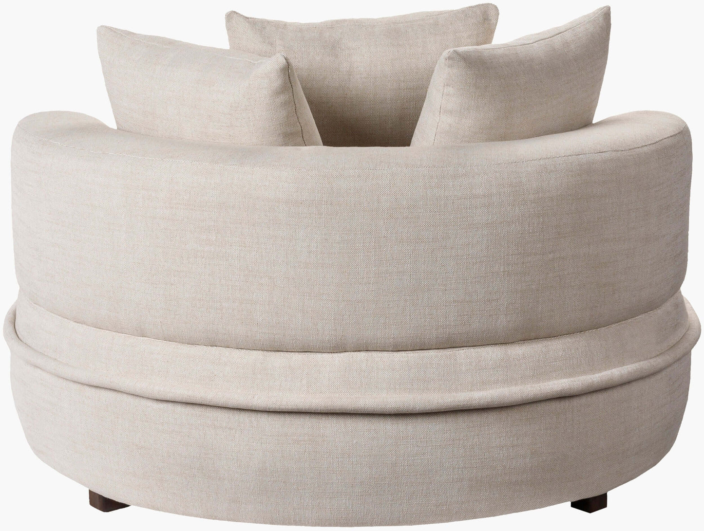Valence VEC-001 26"H x 52"W x 52"D Accent Chair- back view