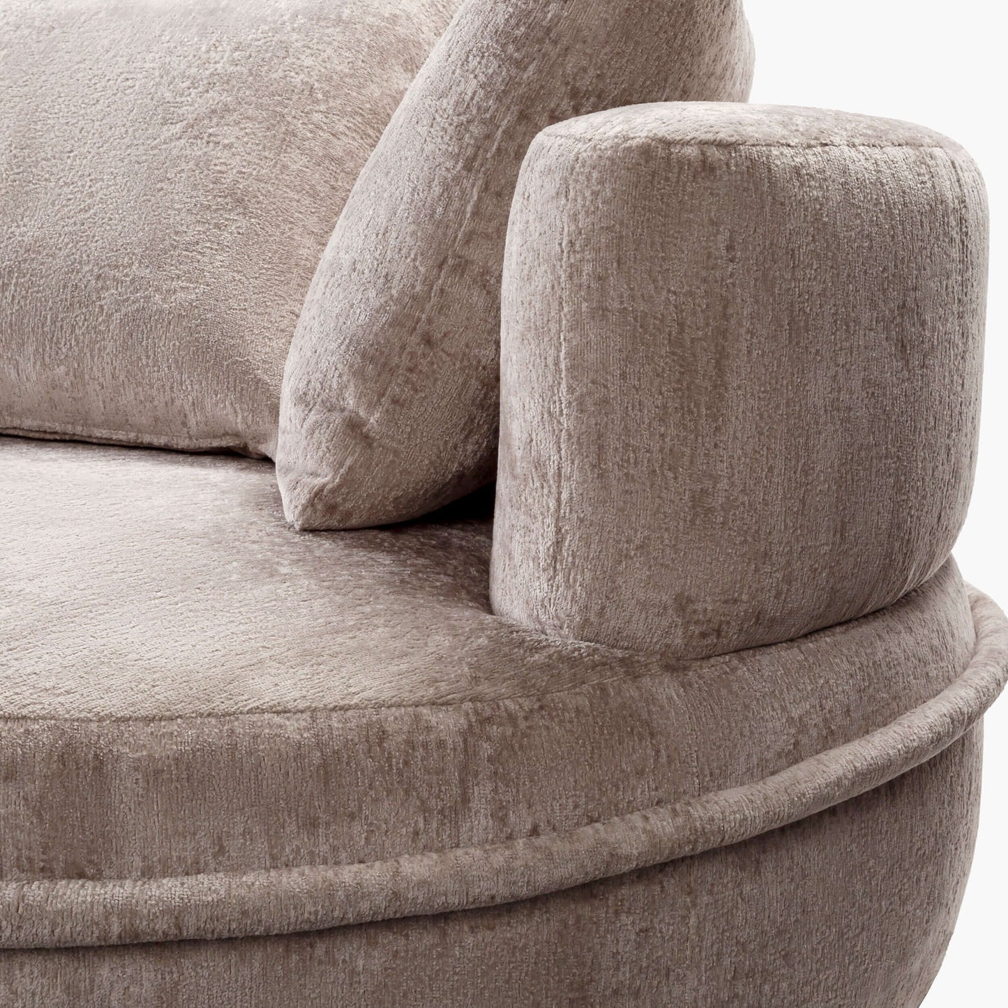 Valence VEC-002 26"H x 52"W x 52"D Accent Chair- hand rest view