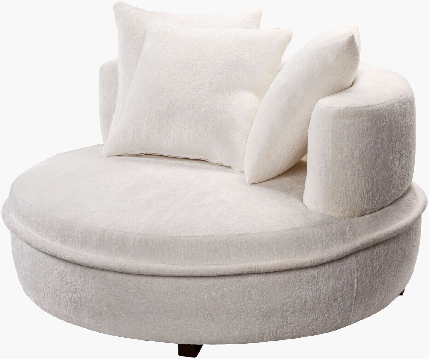 Valence VEC-003 26"H x 52"W x 52"D Accent Chair- side view