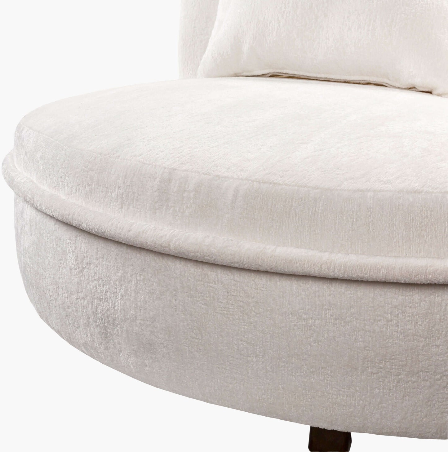 Valence VEC-003 26"H x 52"W x 52"D Accent Chair- zoomed in front view