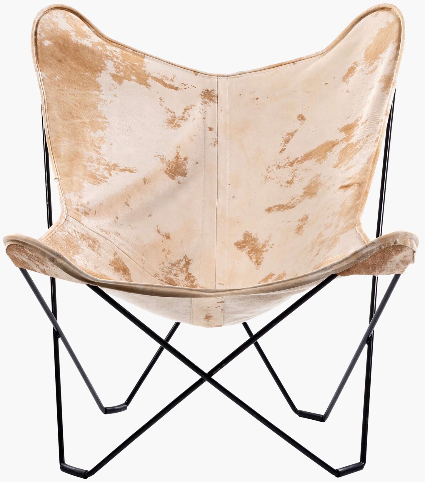 Nizhoni ZHO-001 35"H x 31"W x 31"D Accent Chair- front view with white background