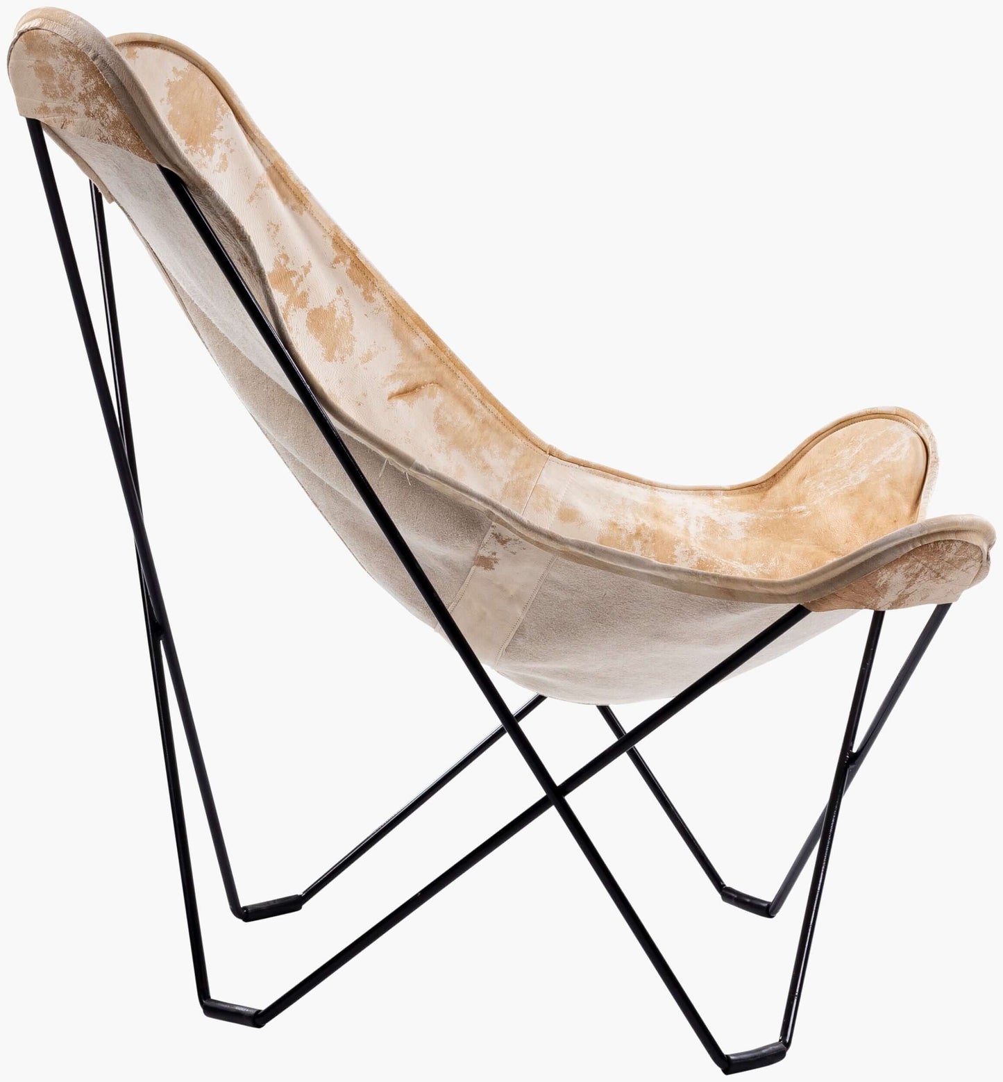 Nizhoni ZHO-001 35"H x 31"W x 31"D Accent Chair- side view