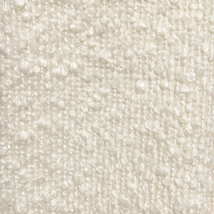 Zilano Accent Chair in Ivory Boucle-material view