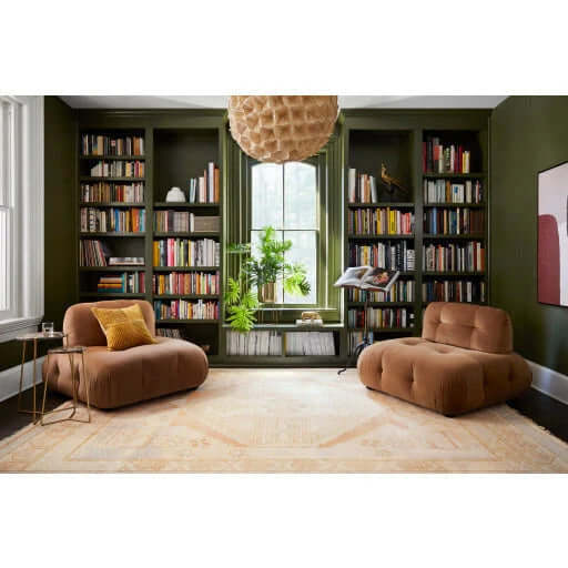 Rouen UEN-002 18"H x 44"W x 44"D Modular Chair- front view