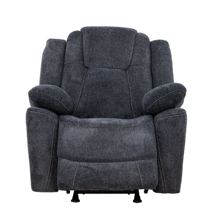 Anakin 38 in. Upholstered Rocker Recliner with Lever-