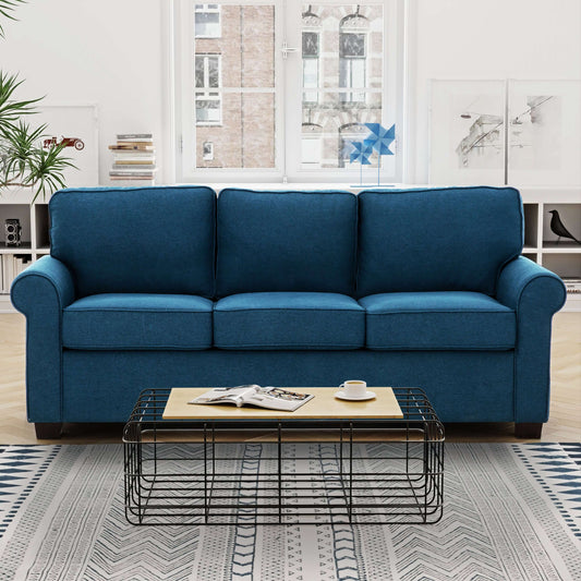Marisol 80 in. Queen Sleeper Sofa with USBs/Outlets- front view