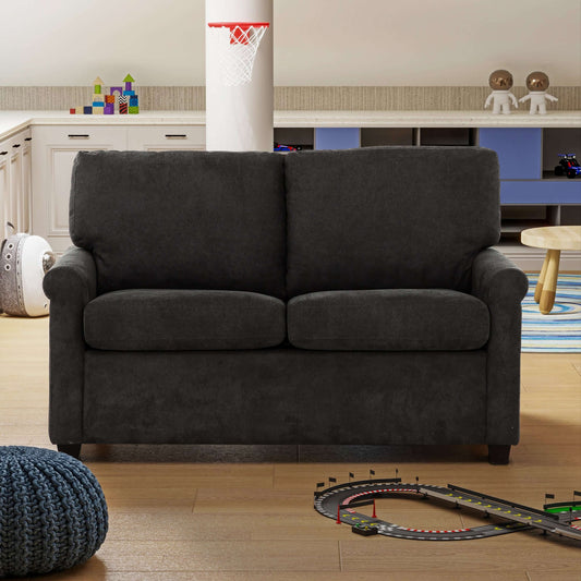 Kensington 54 in. Convertible Twin Sleeper Sofa with USB Ports