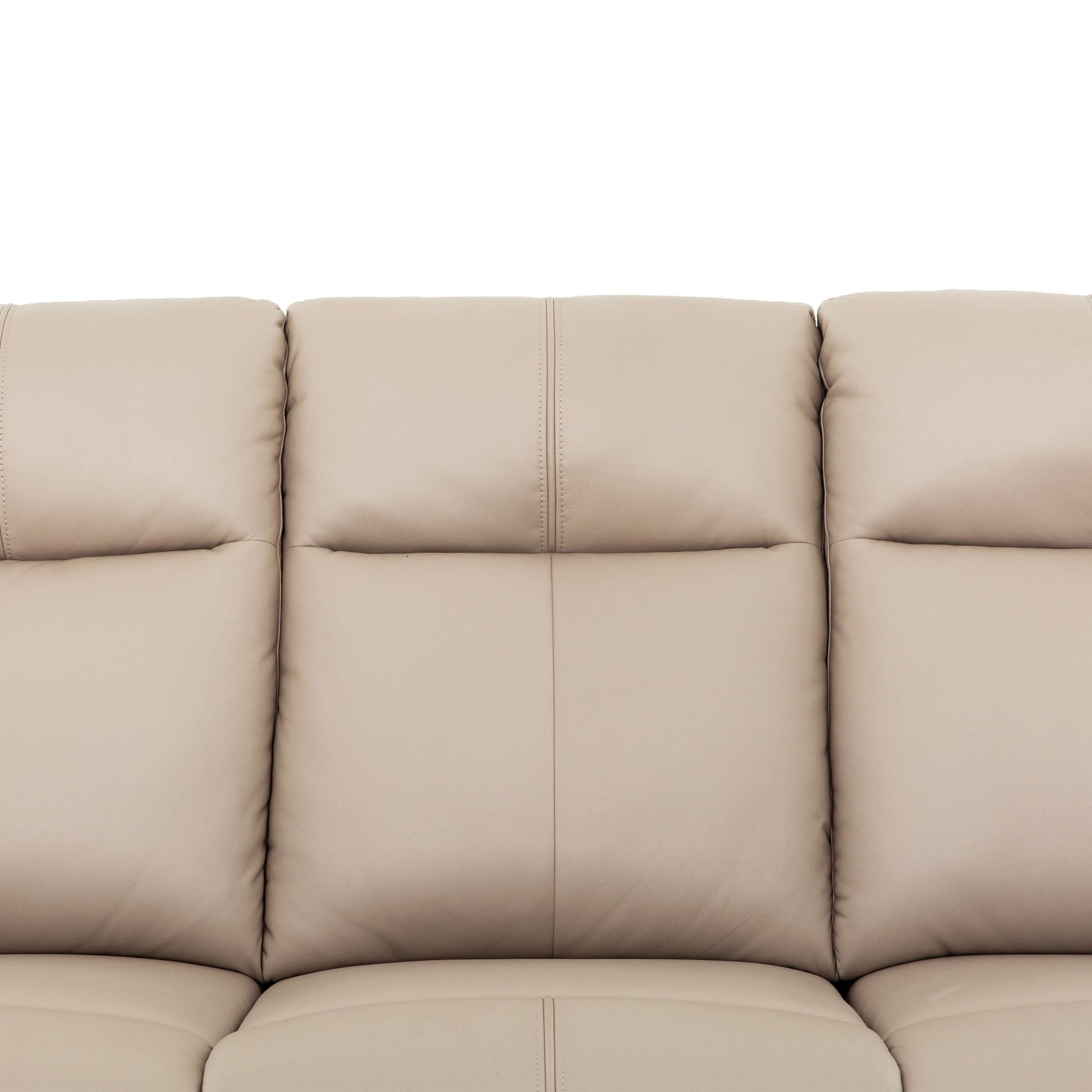 Mattheo 78 in. Reclining Condo Sofa- zoomed in front view
