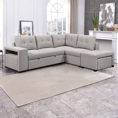 Marcella 97 in. Sleeper Sectional- front view