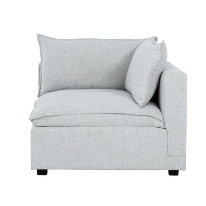 Haven 5-Piece Modular Corner Sectional- zoomed in side view