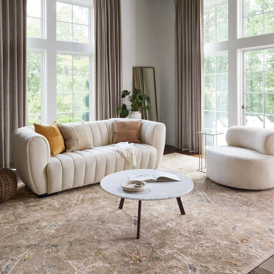 Rochelle ROH-001 30"H x 87"W x 38"D Sofa- front view