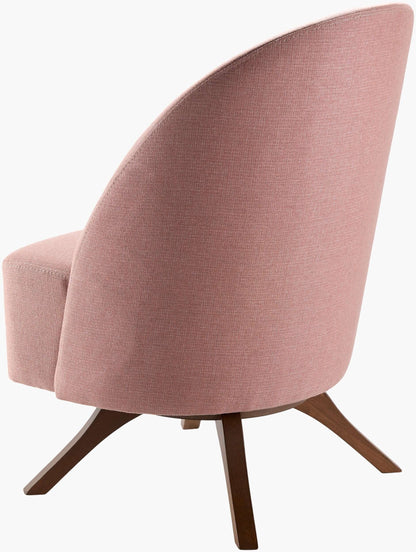 Coda ADC-001 35"H x 24"W x 26"D Swivel Chair - side and back view 