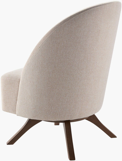 Coda ADC-002 35"H x 24"W x 26"D Swivel Chair - back and side view 