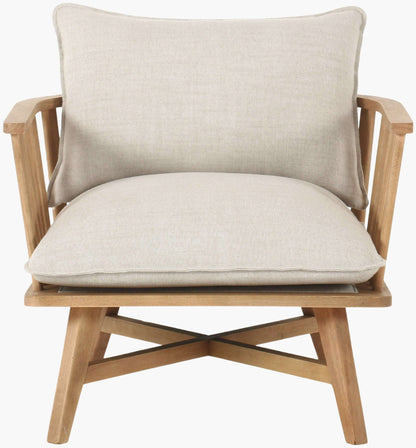 Arco ARCO-002 34"H x 35"W x 36"D Accent Chair - front view with white background 