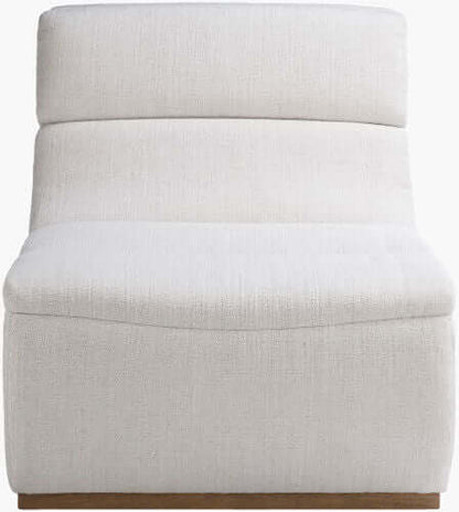 Barber BARB-001 32"H x 32"W x 40"D Accent Chair - front view 