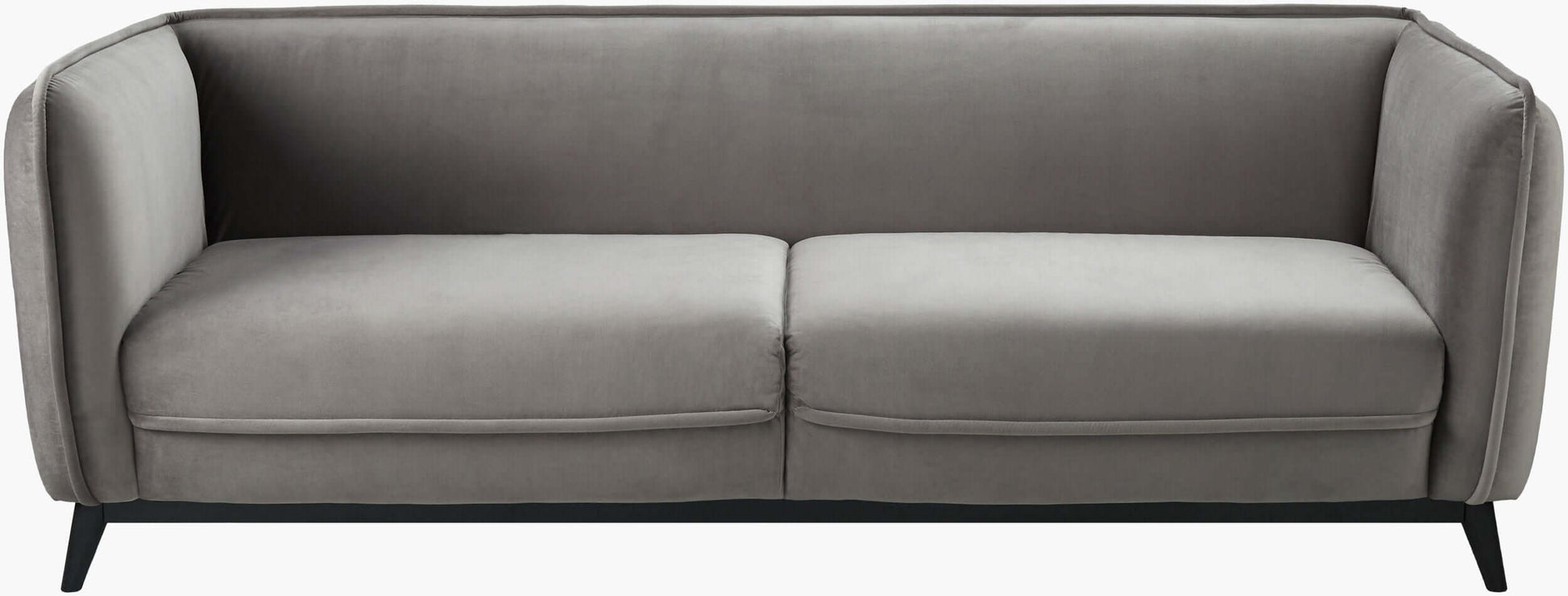 Bruce BRUC-002 31"H x 87"W x 35"D Sofa - front view with white background 