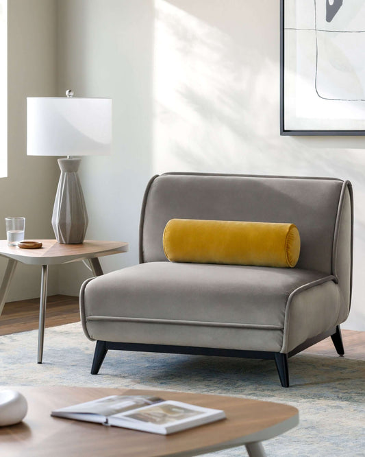 Bruce BRUC-001 31"H x 35"W x 35"D Accent Chair - front view 