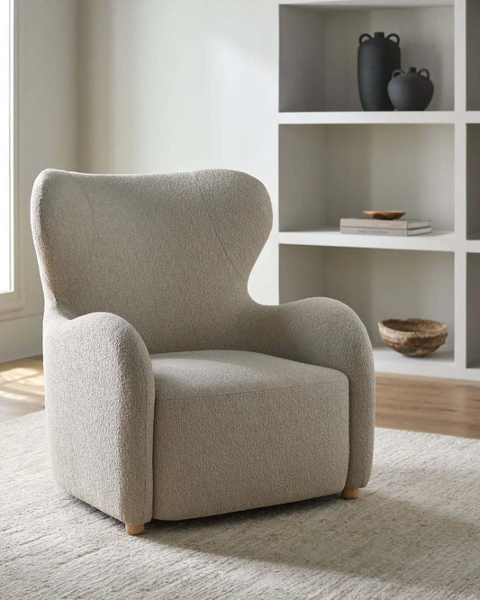 Jacqui JQU-001 37"H x 32"W x 36"D Accent Chair- front view