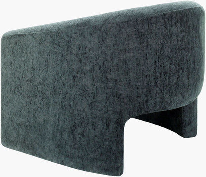 Cascadia CASD-002 28"H x 31"W x 31"D Accent Chair - back and side view 