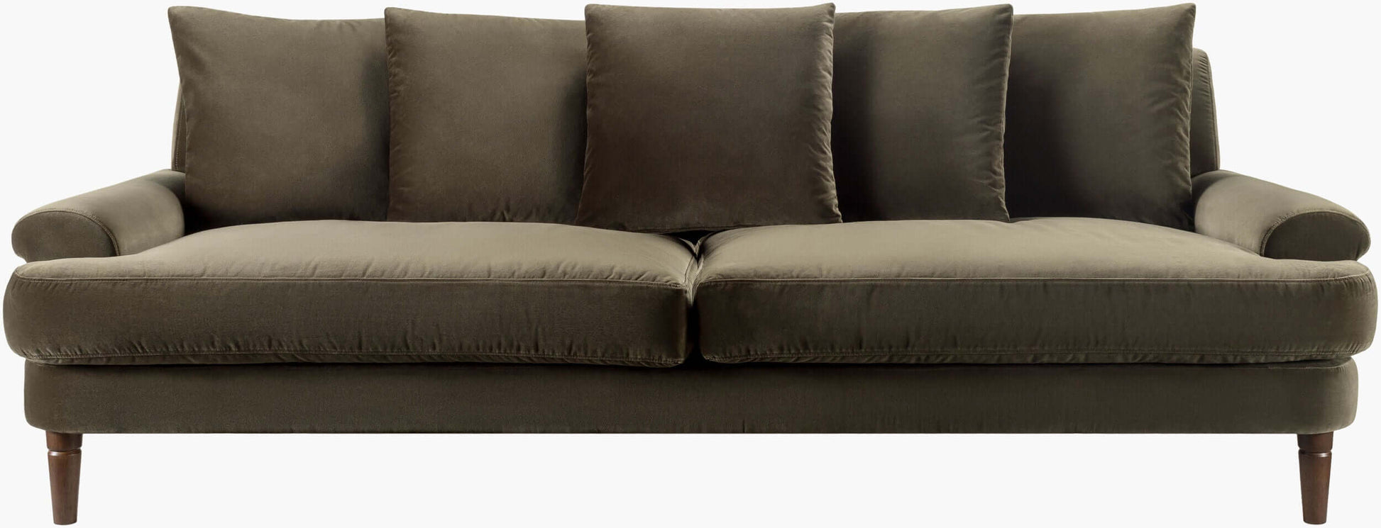 Cila CILA-001 29"H x 87"W x 40"D Sofa - front view with white background