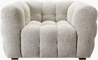 Chambery CMY-002 30"H x 49"W x 40"D Accent Chair - front view 