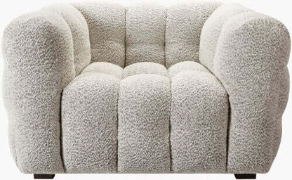 Chambery CMY-002 30"H x 49"W x 40"D Accent Chair - front view 