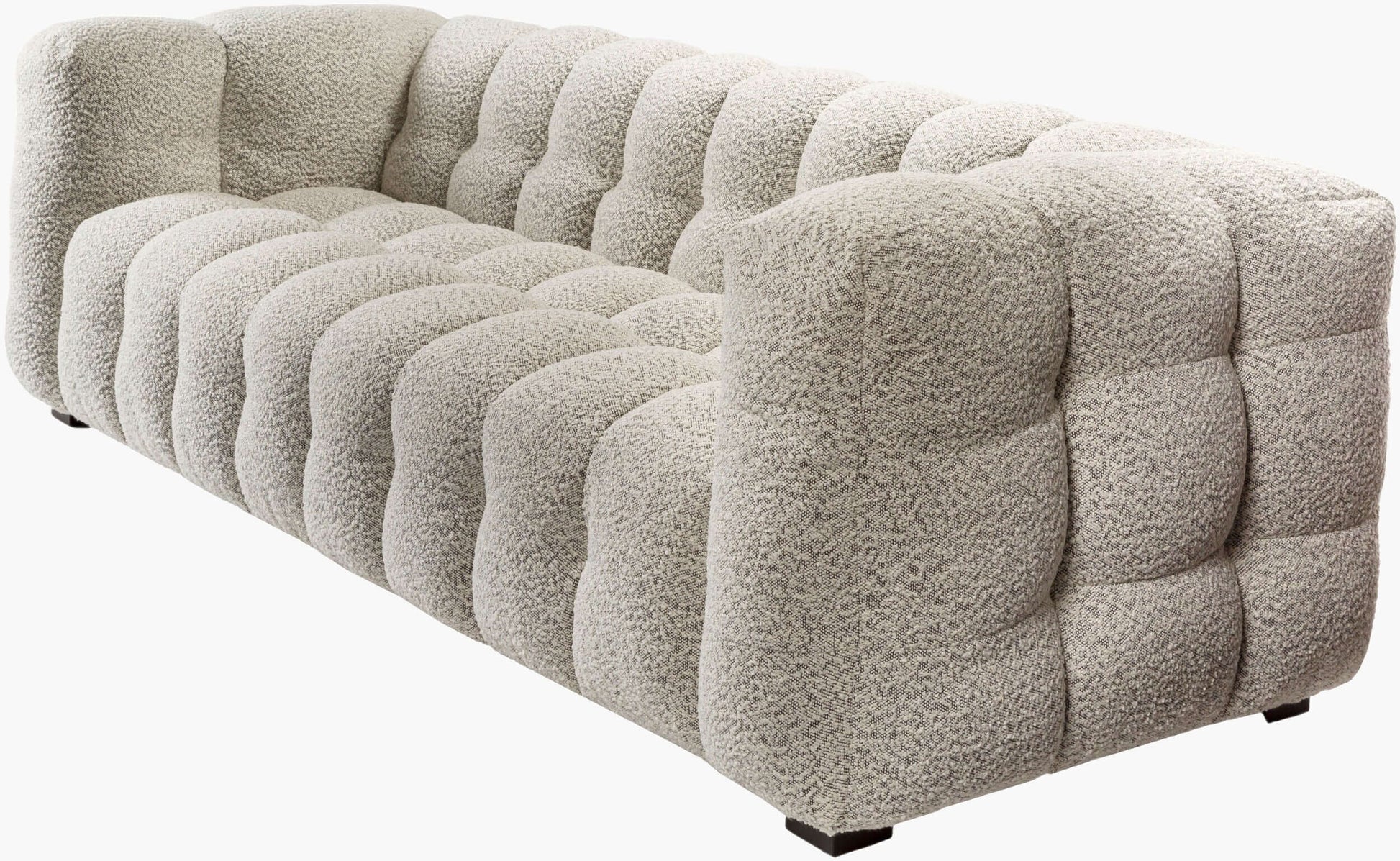 Chambery CMY-001 30"H x 94"W x 40"D Sofa - side and front view