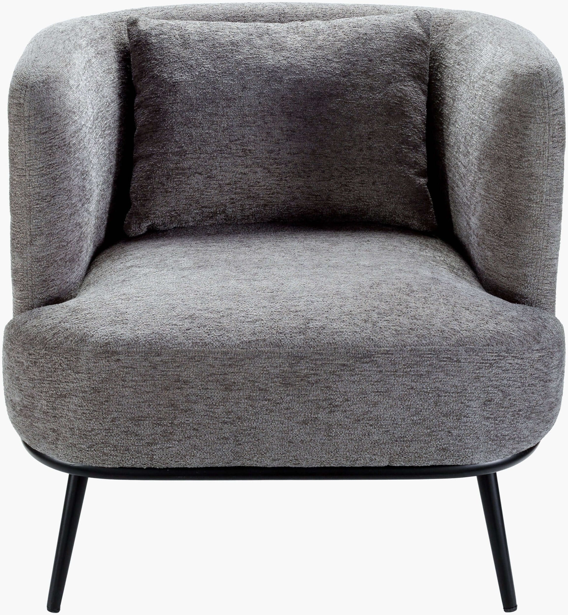 Carmine CRMN-001 30"H x 32"W x 31"D Accent Chair- front view with white background