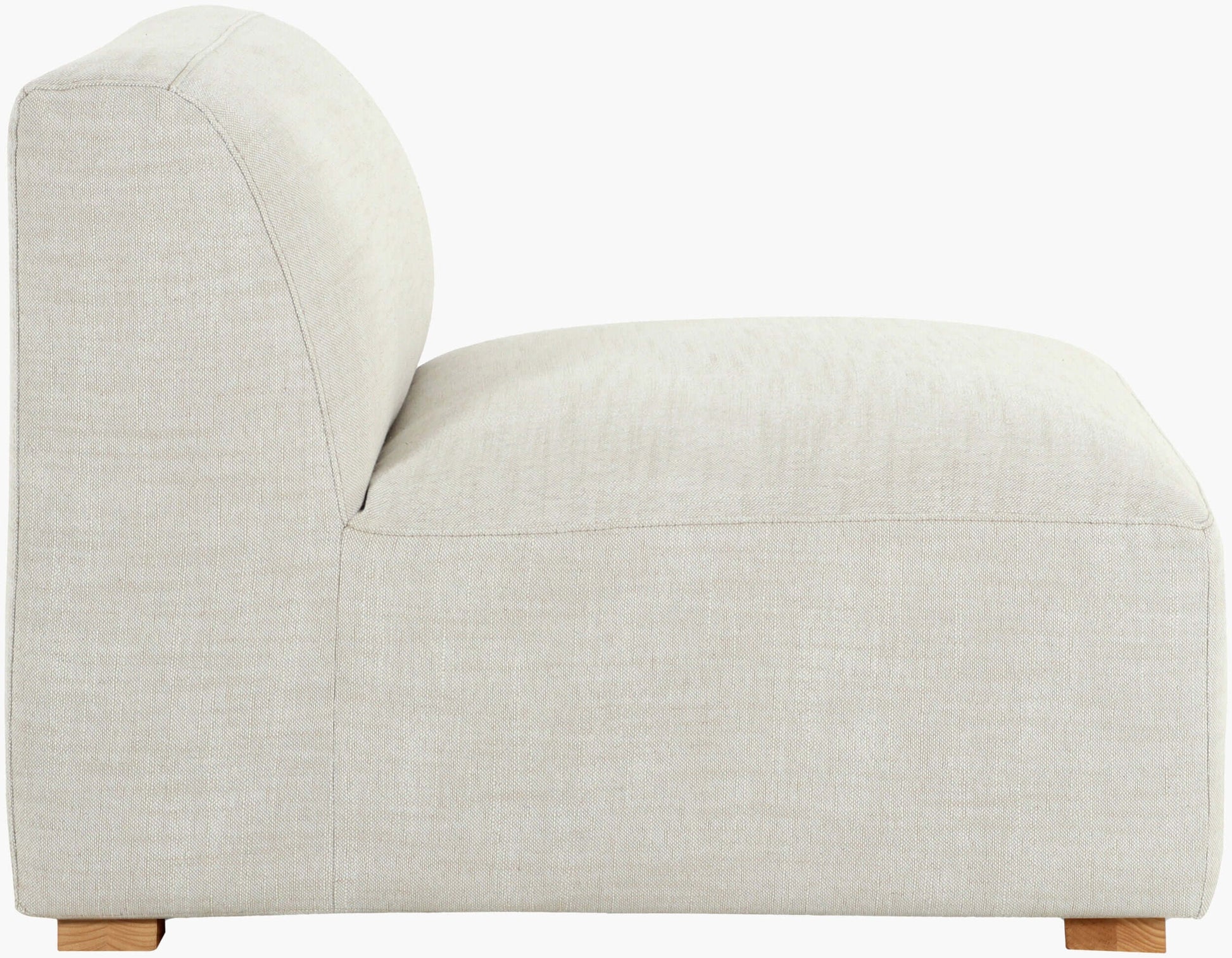 Danford DANF-001 29"H x 39"W x 39"D Modular Sofa - side view 