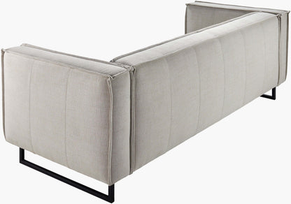Dylan DYN-002 31"H x 88"W x 39"D Sofa - back and side view