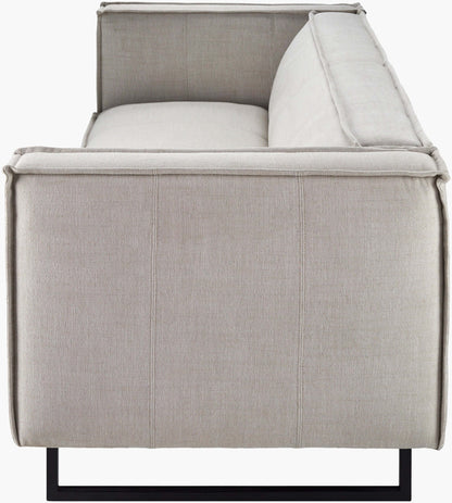 Dylan DYN-002 31"H x 88"W x 39"D Sofa - side view 