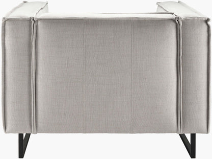 Dylan DYN-004 31"H x 47"W x 39"D Accent Chair - back view 