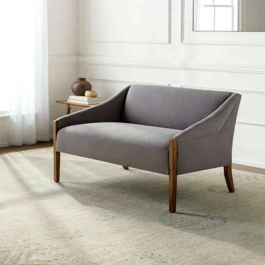 Findlay FIN-002 32"H x 72"W x 29"D Sofa- front and side view