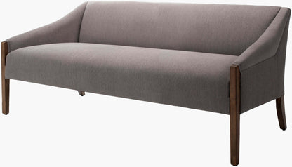 Findlay FIN-002 32"H x 72"W x 29"D Sofa- front and side view with white background