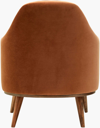 Fantino FNI-001 30"H x 28"W x 28"D Accent Chair - back view 